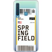 Прозрачный чехол Uprint Samsung A920 Galaxy A9 2018 Ticket Springfield