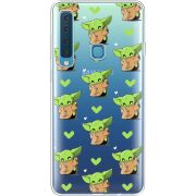 Прозрачный чехол Uprint Samsung A920 Galaxy A9 2018 Pattern Baby Yoda