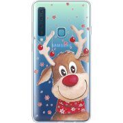 Прозрачный чехол Uprint Samsung A920 Galaxy A9 2018 Winter Deer