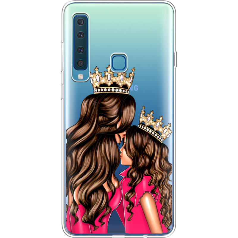 Прозрачный чехол Uprint Samsung A920 Galaxy A9 2018 Queen and Princess