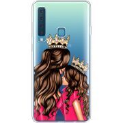 Прозрачный чехол Uprint Samsung A920 Galaxy A9 2018 Queen and Princess