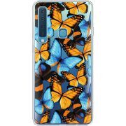 Прозрачный чехол Uprint Samsung A920 Galaxy A9 2018 Butterfly Morpho