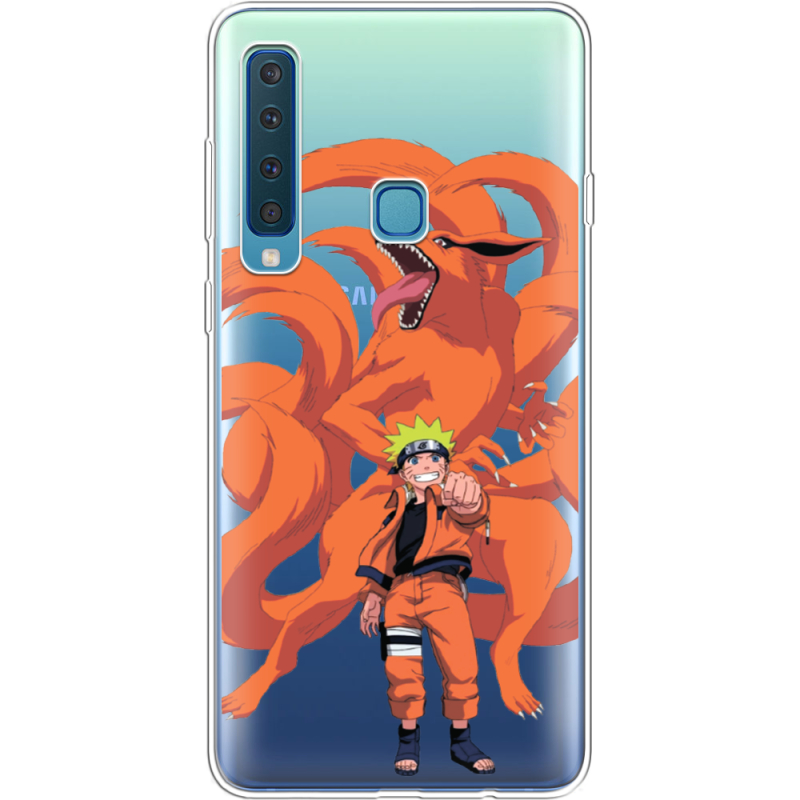 Прозрачный чехол Uprint Samsung A920 Galaxy A9 2018 Naruto and Kurama