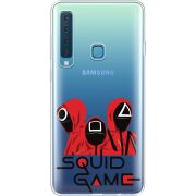 Прозрачный чехол Uprint Samsung A920 Galaxy A9 2018 siquid game люди в красном