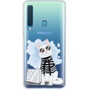 Прозрачный чехол Uprint Samsung A920 Galaxy A9 2018 Cat Style