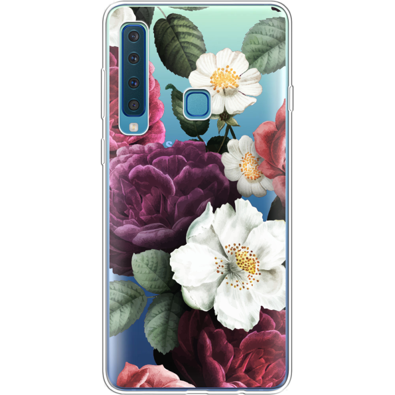 Прозрачный чехол Uprint Samsung A920 Galaxy A9 2018 Floral Dark Dreams