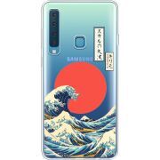 Прозрачный чехол Uprint Samsung A920 Galaxy A9 2018 Большая волна в Канагаве