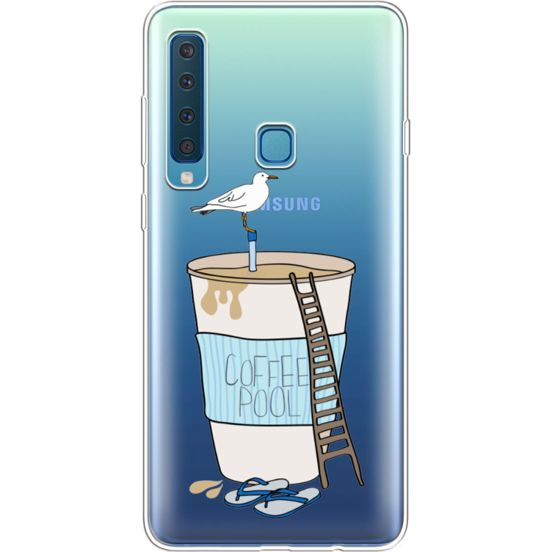 Прозрачный чехол Uprint Samsung A920 Galaxy A9 2018 Segull in Cofee Pool