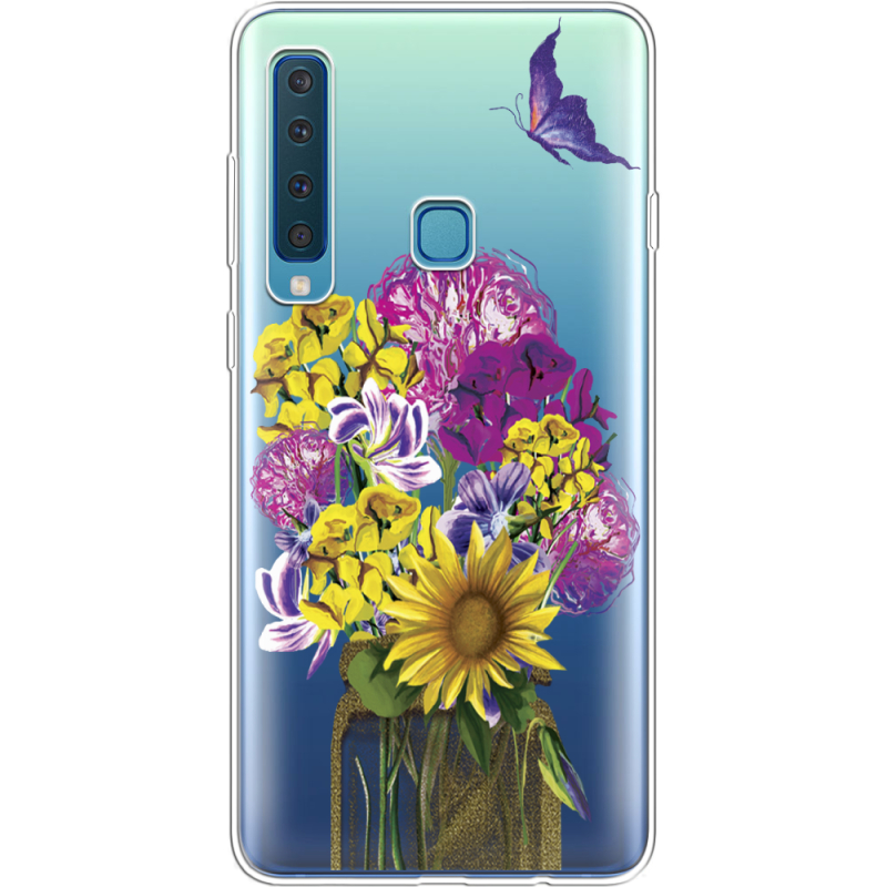 Прозрачный чехол Uprint Samsung A920 Galaxy A9 2018 My Bouquet