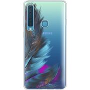 Прозрачный чехол Uprint Samsung A920 Galaxy A9 2018 Feathers