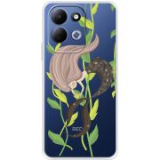 Прозорий чохол BoxFace Xiaomi Redmi 17 Cute Mermaid