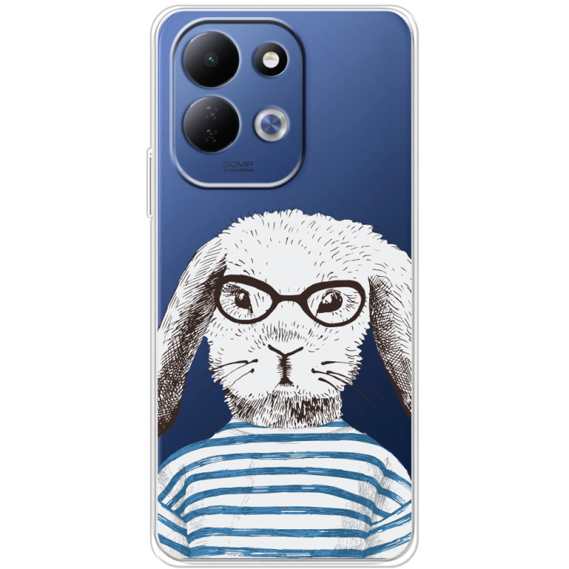 Прозорий чохол BoxFace Xiaomi Redmi 17 MR. Rabbit