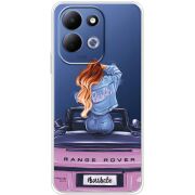 Прозорий чохол BoxFace Xiaomi Redmi 17 Boss Babe