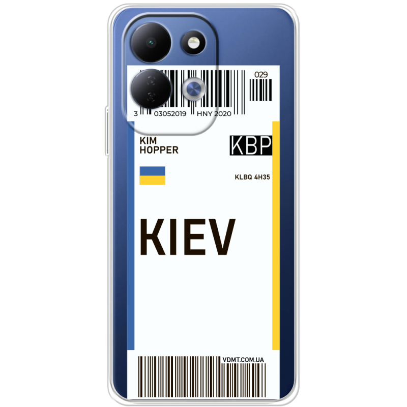 Прозорий чохол BoxFace Xiaomi Redmi 17 Ticket Kiev