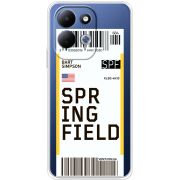 Прозорий чохол BoxFace Xiaomi Redmi 17 Ticket Springfield