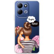 Прозорий чохол BoxFace Xiaomi Redmi 17 Super Mama and Daughter