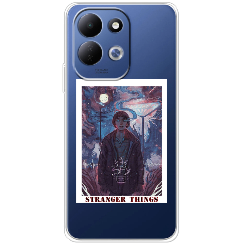 Прозорий чохол BoxFace Xiaomi Redmi 17 Stranger Things