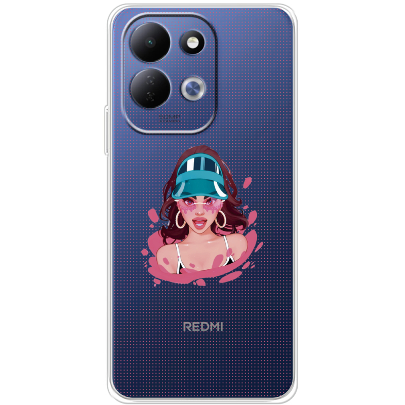 Прозорий чохол BoxFace Xiaomi Redmi 17 Selena Gomez