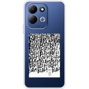 Прозорий чохол BoxFace Xiaomi Redmi 17 Blah Blah