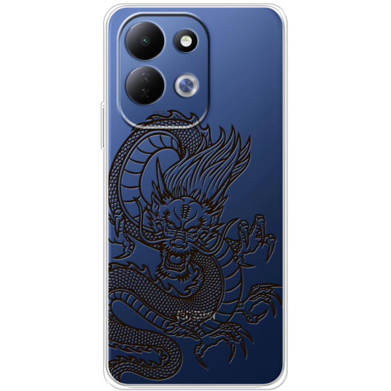 Прозорий чохол BoxFace Xiaomi Redmi 17 Chinese Dragon