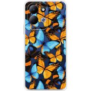 Прозорий чохол BoxFace Xiaomi Redmi 17 Butterfly Morpho