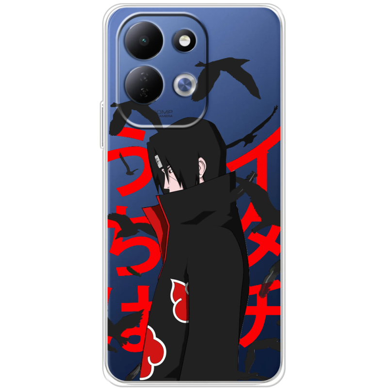 Прозорий чохол BoxFace Xiaomi Redmi 17 Учиха Итачи