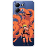 Прозорий чохол BoxFace Xiaomi Redmi 17 Naruto and Kurama
