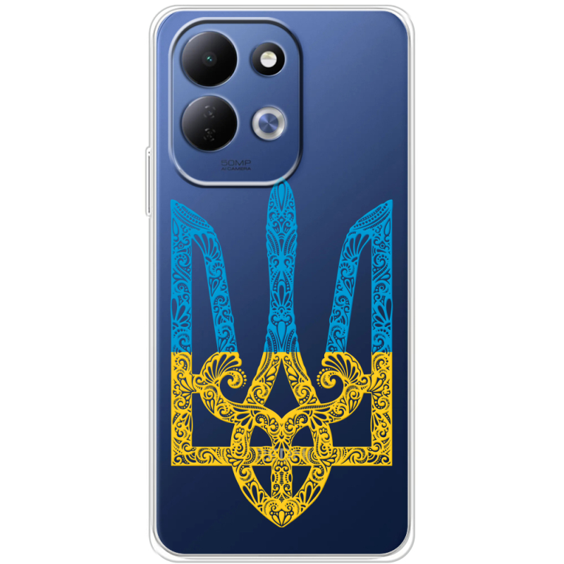 Прозорий чохол BoxFace Xiaomi Redmi 17 Gold Trident