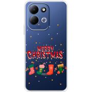 Прозорий чохол BoxFace Xiaomi Redmi 17 Merry Christmas