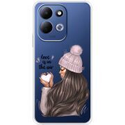 Прозорий чохол BoxFace Xiaomi Redmi 17 love is in the air