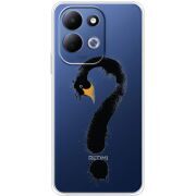 Прозорий чохол BoxFace Xiaomi Redmi 17 Swan question