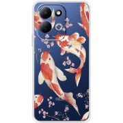 Прозорий чохол BoxFace Xiaomi Redmi 17 Japanese Koi Fish