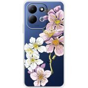 Прозорий чохол BoxFace Xiaomi Redmi 17 Cherry Blossom