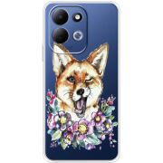 Прозорий чохол BoxFace Xiaomi Redmi 17 Winking Fox