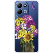 Прозорий чохол BoxFace Xiaomi Redmi 17 My Bouquet