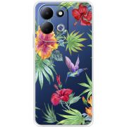 Прозорий чохол BoxFace Xiaomi Redmi 17 Tropical