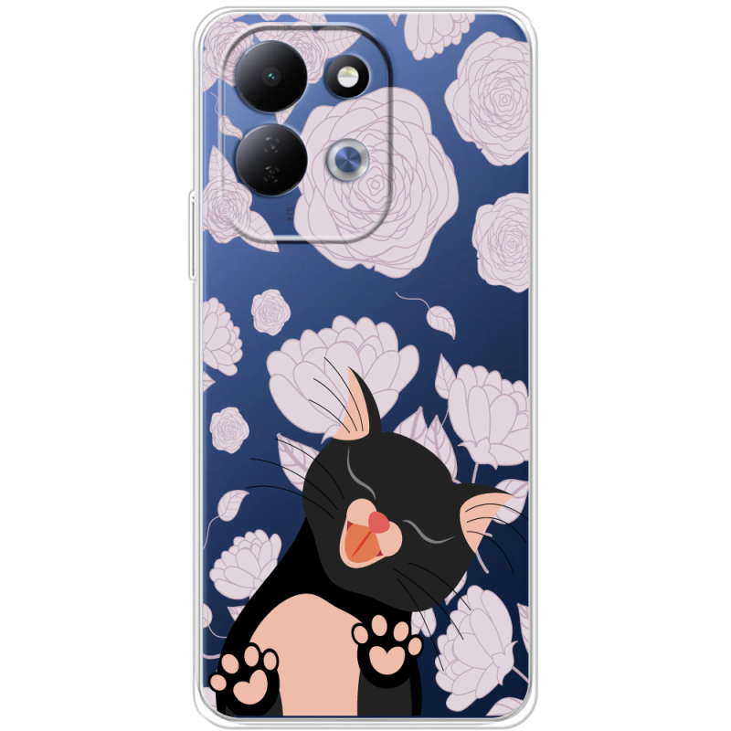 Прозорий чохол BoxFace Xiaomi Redmi 17 Meow