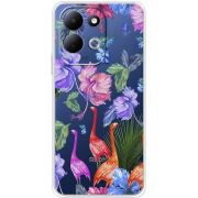 Прозорий чохол BoxFace Xiaomi Redmi 17 Flamingo