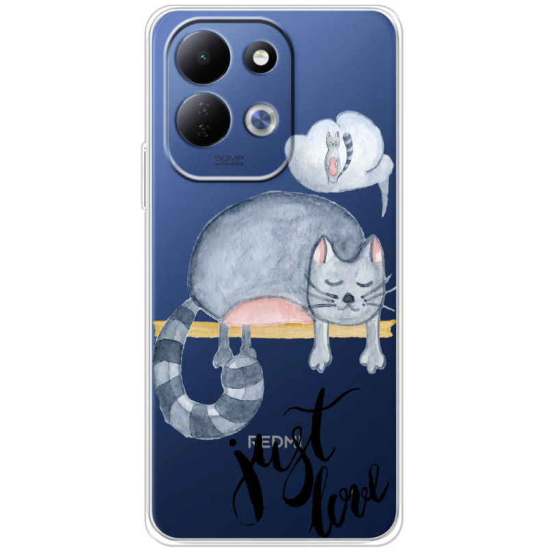 Прозорий чохол BoxFace Xiaomi Redmi 17 Just Love