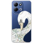 Прозорий чохол BoxFace Xiaomi Redmi 17 Swan