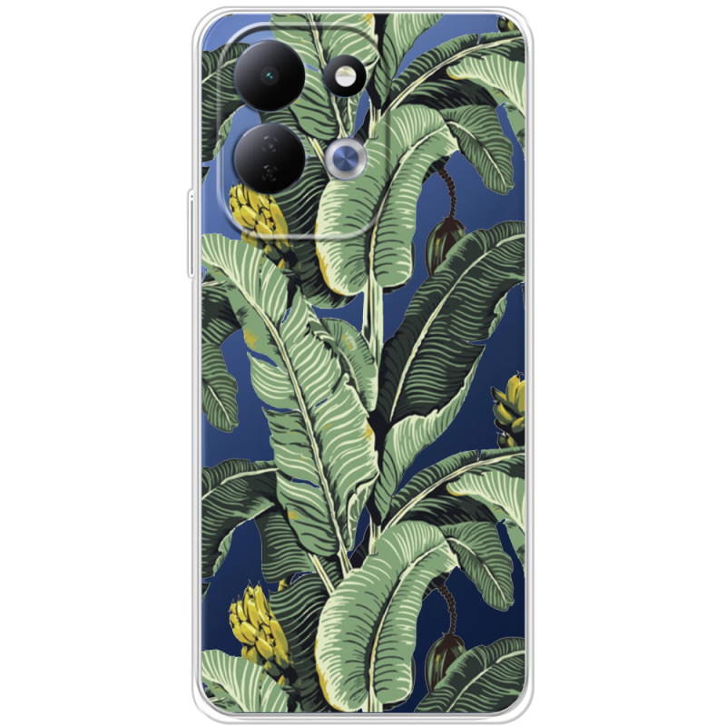 Прозорий чохол BoxFace Xiaomi Redmi 17 Banana Leaves