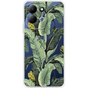 Прозорий чохол BoxFace Xiaomi Redmi 17 Banana Leaves