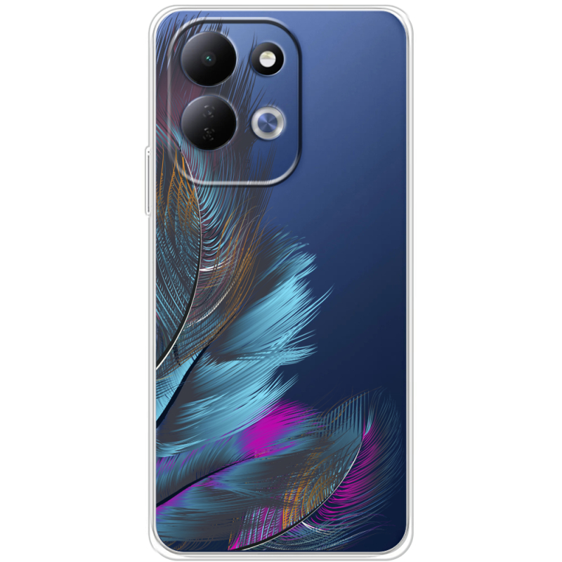 Прозорий чохол BoxFace Xiaomi Redmi 17 Feathers