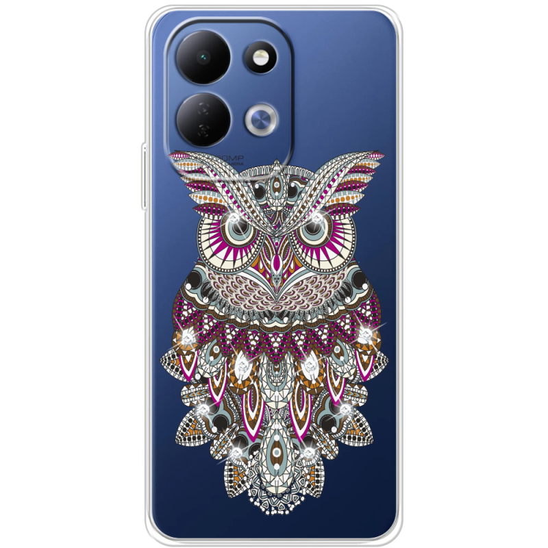 Чохол зі стразами Xiaomi Redmi 17 Owl
