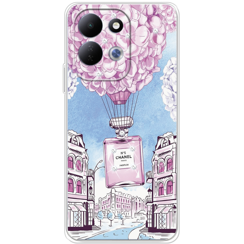 Чохол зі стразами Xiaomi Redmi 17 Perfume bottle
