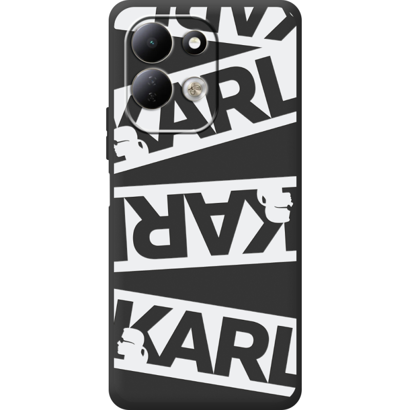 Чорний чохол BoxFace Xiaomi Redmi 17 White Karl