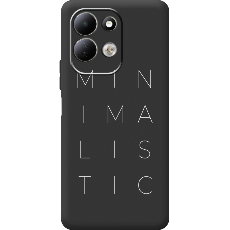 Чорний чохол BoxFace Xiaomi Redmi 17 Minimalistic