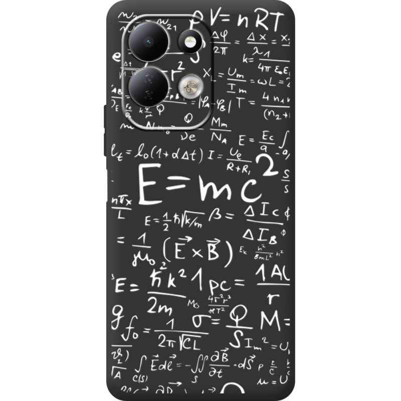 Чорний чохол BoxFace Xiaomi Redmi 17 E=mc2