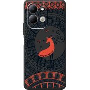 Чорний чохол BoxFace Xiaomi Redmi 17 Ornament