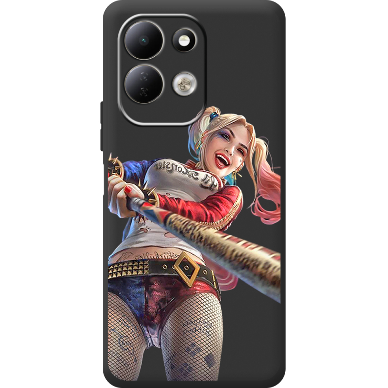 Чорний чохол BoxFace Xiaomi Redmi 17 Happy Harley Quinn